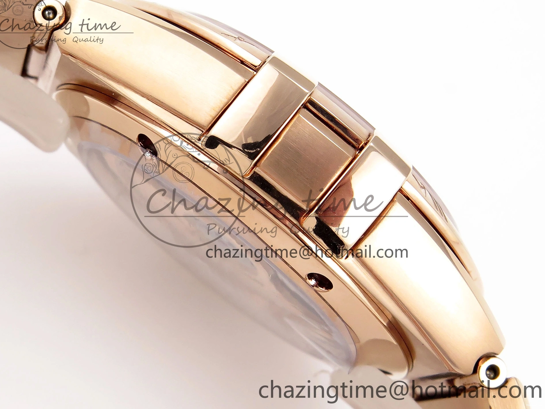 0202 DailyWear Constellation 39mm RG ASWF 1:1 Best Edition White Dial on RG Bracelet A 7781